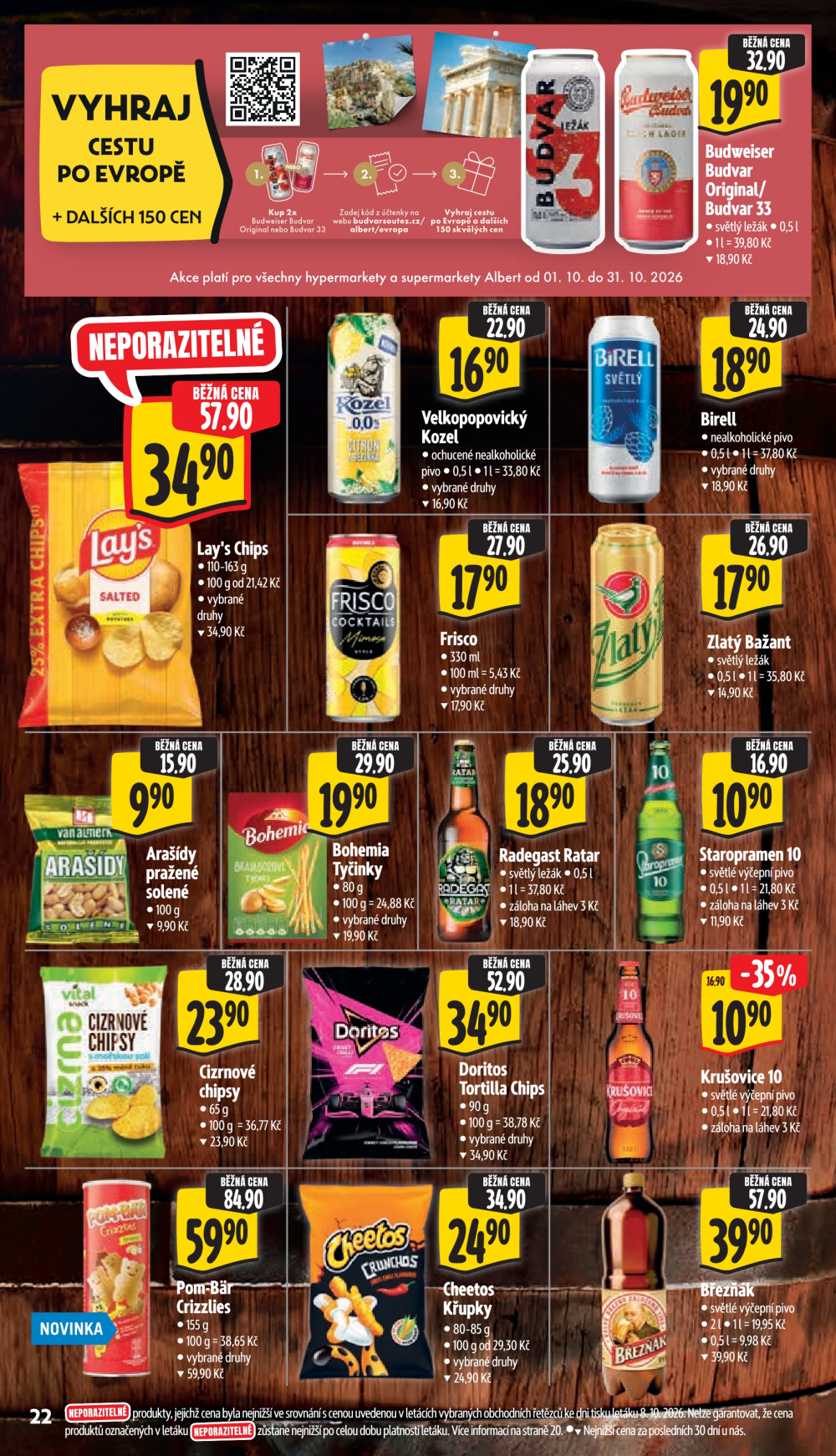 Leták Albert Supermarket leták - Šumperk, Temenická - strana 33