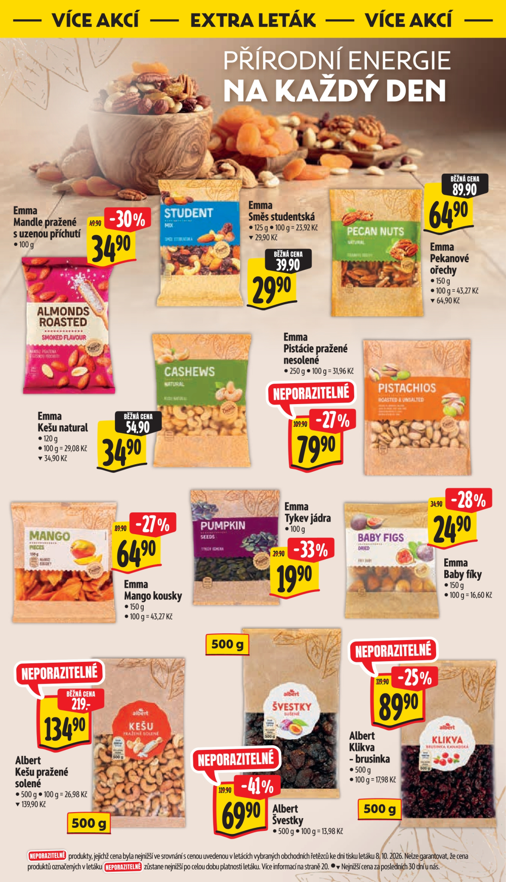 Leták Albert Supermarket leták - Šumperk, Temenická - strana 42