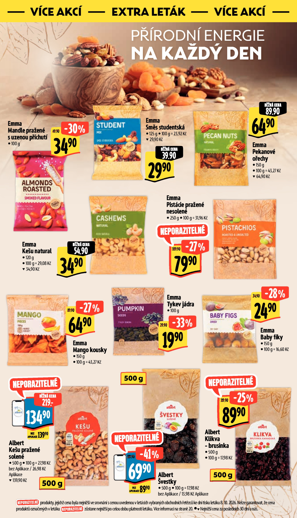 Leták Albert Supermarket leták - Příbor, Smetanova - strana 45