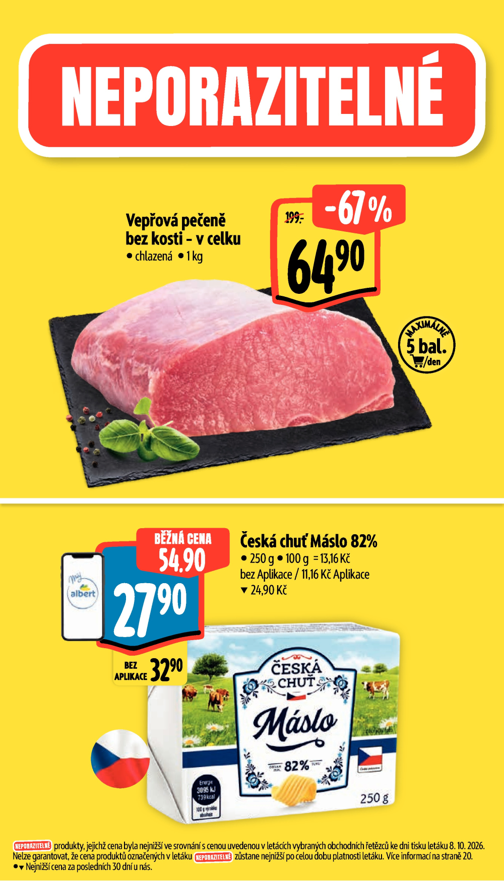 Leták Albert Supermarket leták - Příbor, Smetanova - strana 6