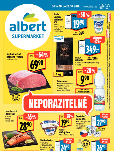 Albert Supermarket leták