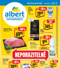 Akční leták Albert Supermarket 