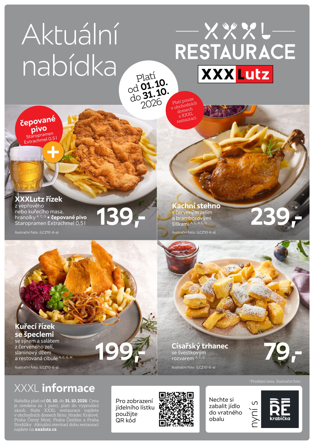 Leták XXXLutz leták - Restaurace - strana 1