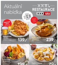 Akční leták XXXLutz  - Restaurace