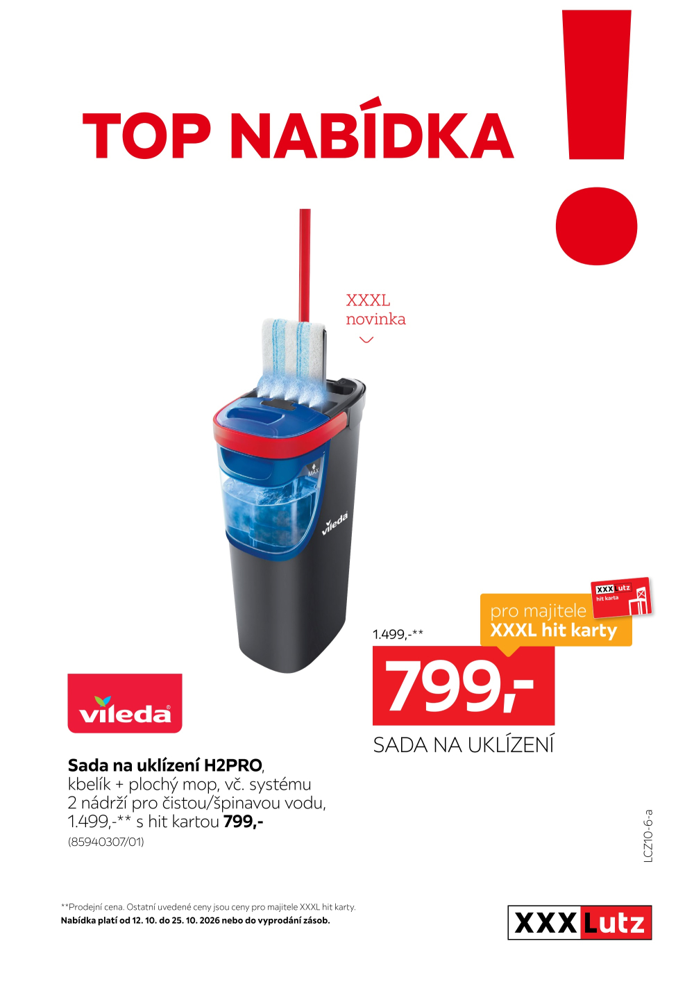 Leták XXXLutz leták - TOP nabídka Sada na uklízení - strana 1