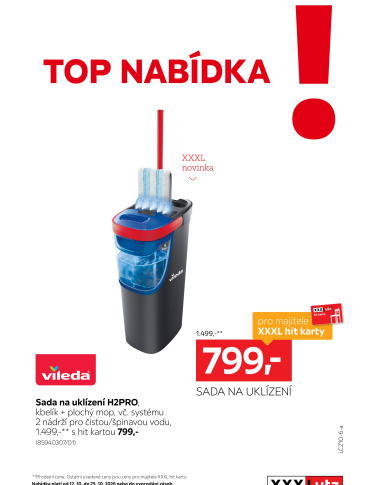 XXXLutz leták - TOP nabídka Sada na uklízení
