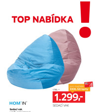 Akční leták XXXLutz  - TOP nabídka Sedací vak