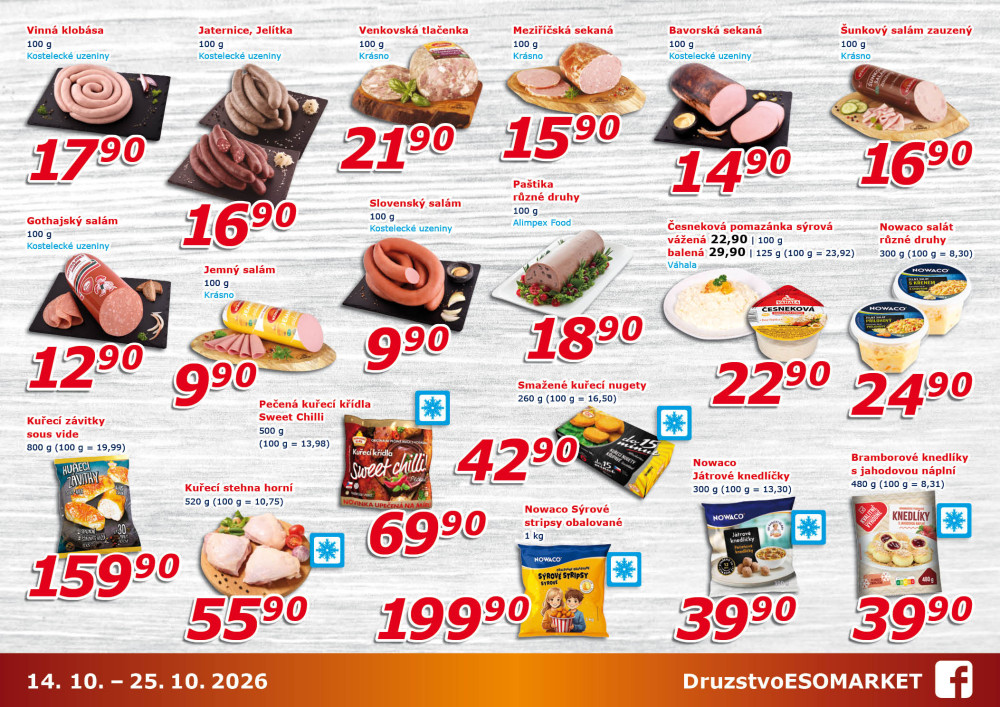 Leták ESO MARKET leták - strana 2