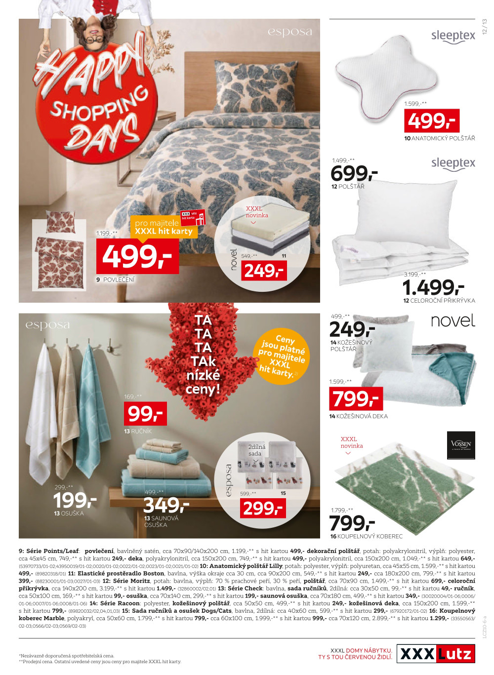 Leták XXXLutz leták - Happy Shopping Days - strana 13