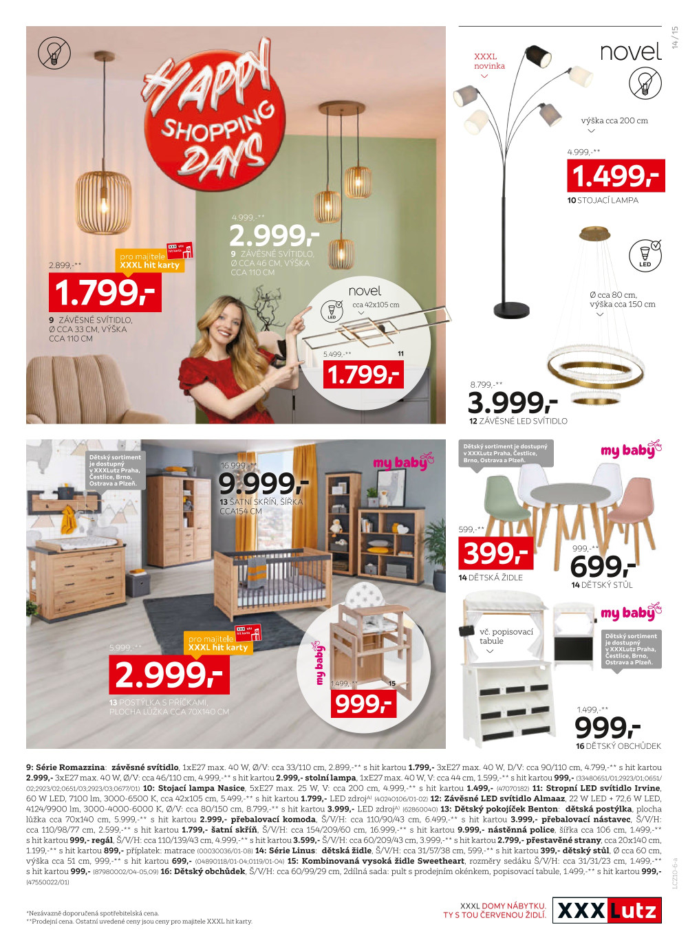 Leták XXXLutz leták - Happy Shopping Days - strana 15