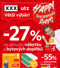 XXXLutz leták - Happy Shopping Days