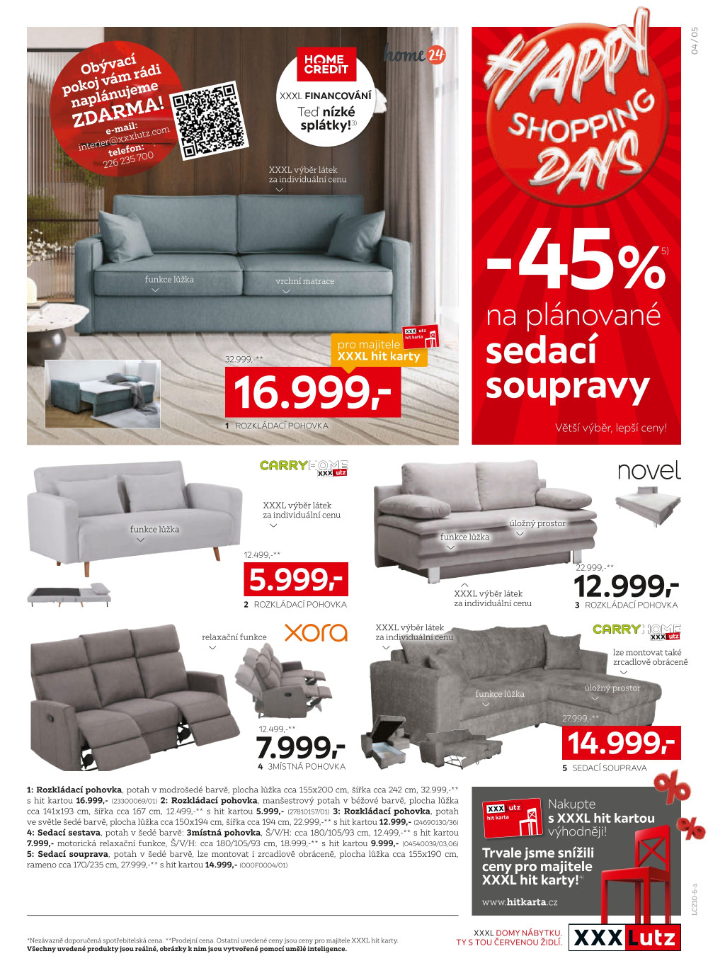 Leták XXXLutz leták - Happy Shopping Days - strana 5