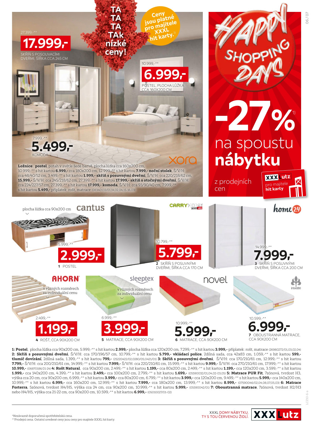 Leták XXXLutz leták - Happy Shopping Days - strana 7