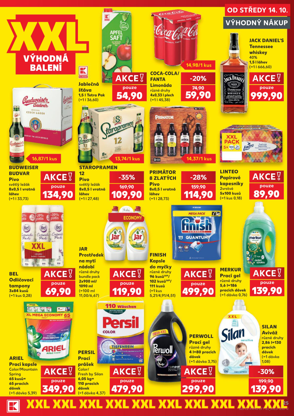 Leták Kaufland leták Praha 6 - Podbaba - strana 25