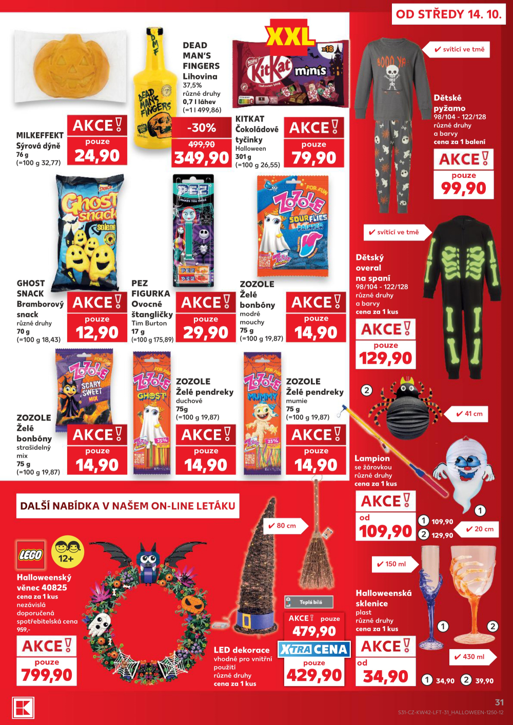 Leták Kaufland leták Praha 6 - Podbaba - strana 31