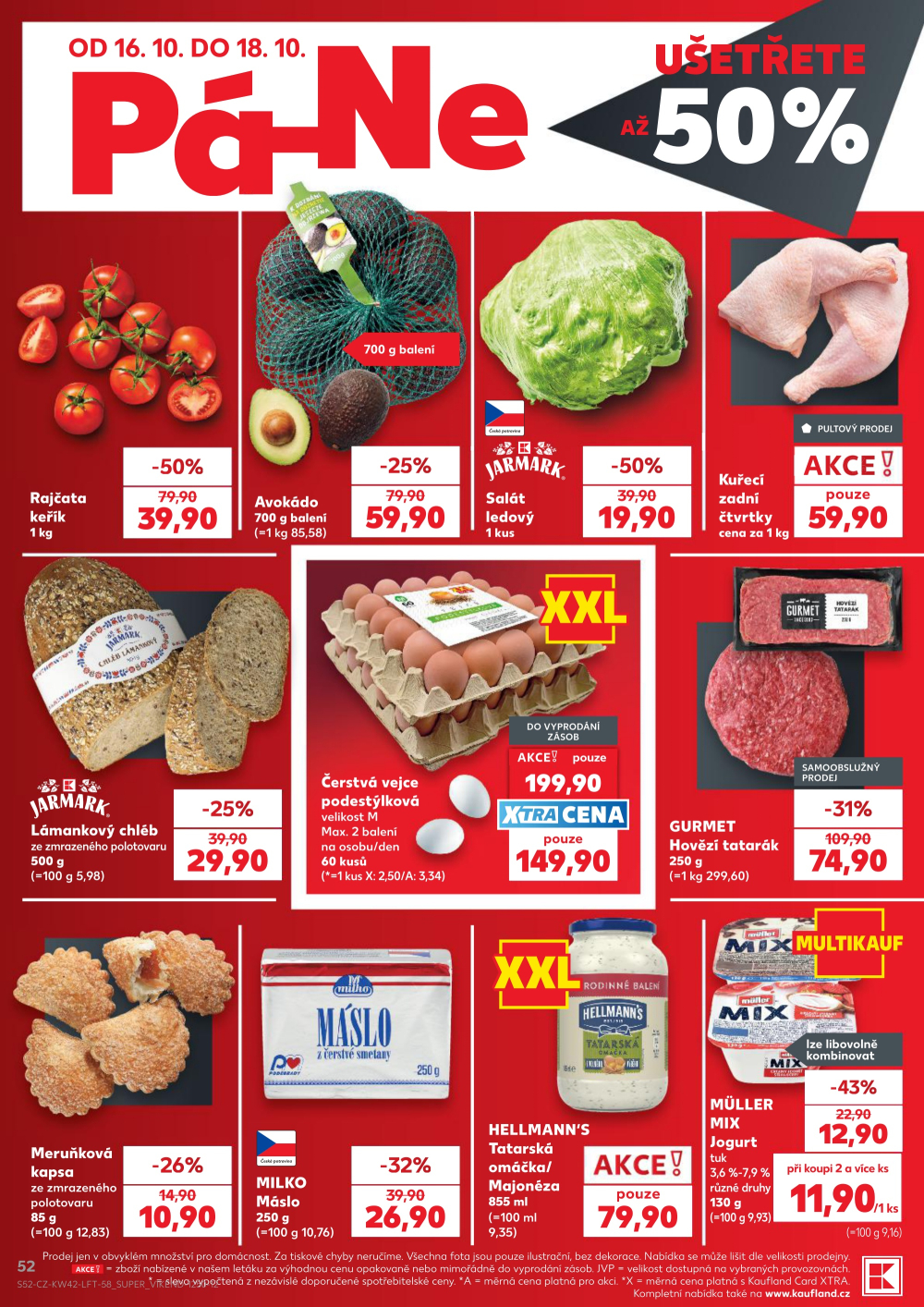 Leták Kaufland leták Praha 6 - Podbaba - strana 52