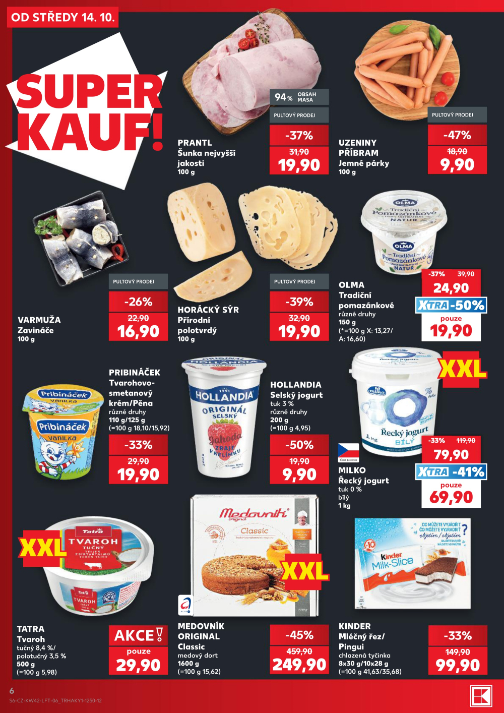 Leták Kaufland leták Praha 6 - Podbaba - strana 6