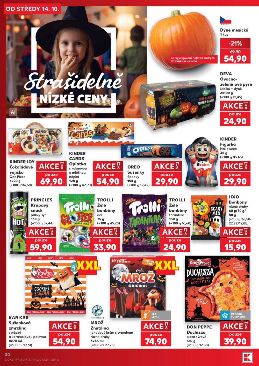 Leták Kaufland leták Praha 3 - Jarov - strana 30