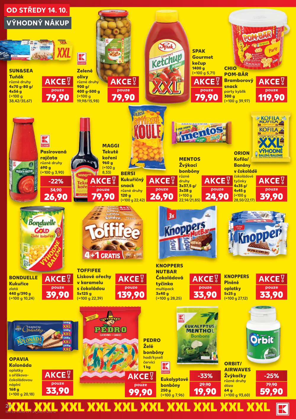 Leták Kaufland leták Praha 4 - Modřany - strana 24