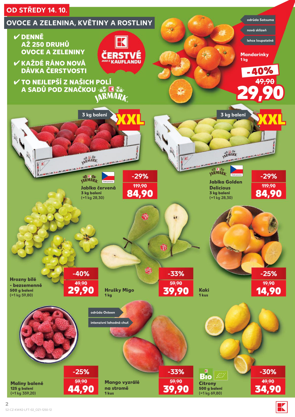 Leták Kaufland leták Praha 4 - Modřany - strana 2