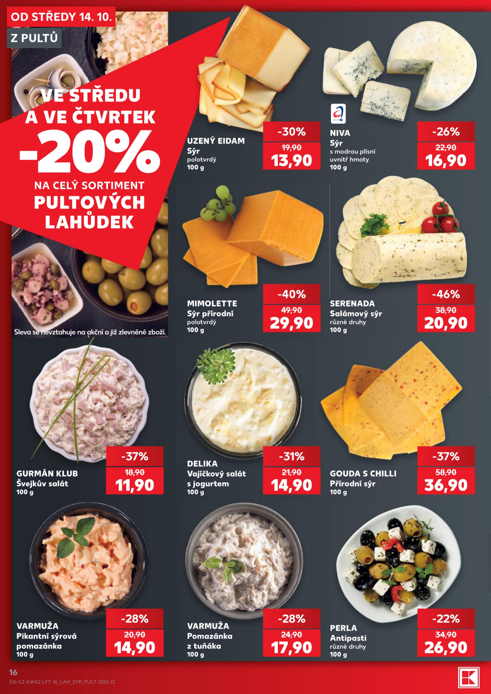 Leták Kaufland leták Praha 4 - Michle - strana 16