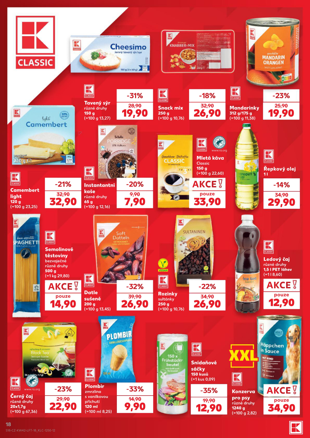 Leták Kaufland leták Hustopeče - strana 18