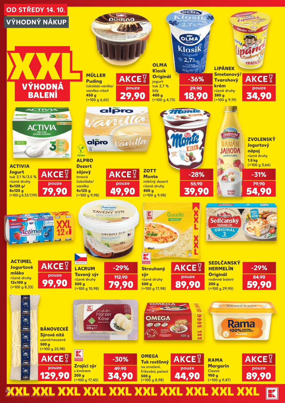 Leták Kaufland leták Hustopeče - strana 22