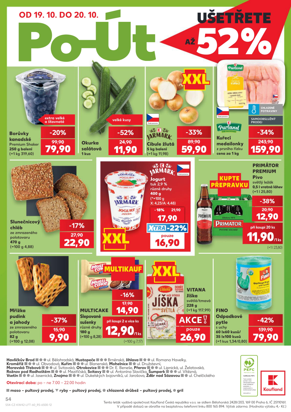 Leták Kaufland leták Hustopeče - strana 54