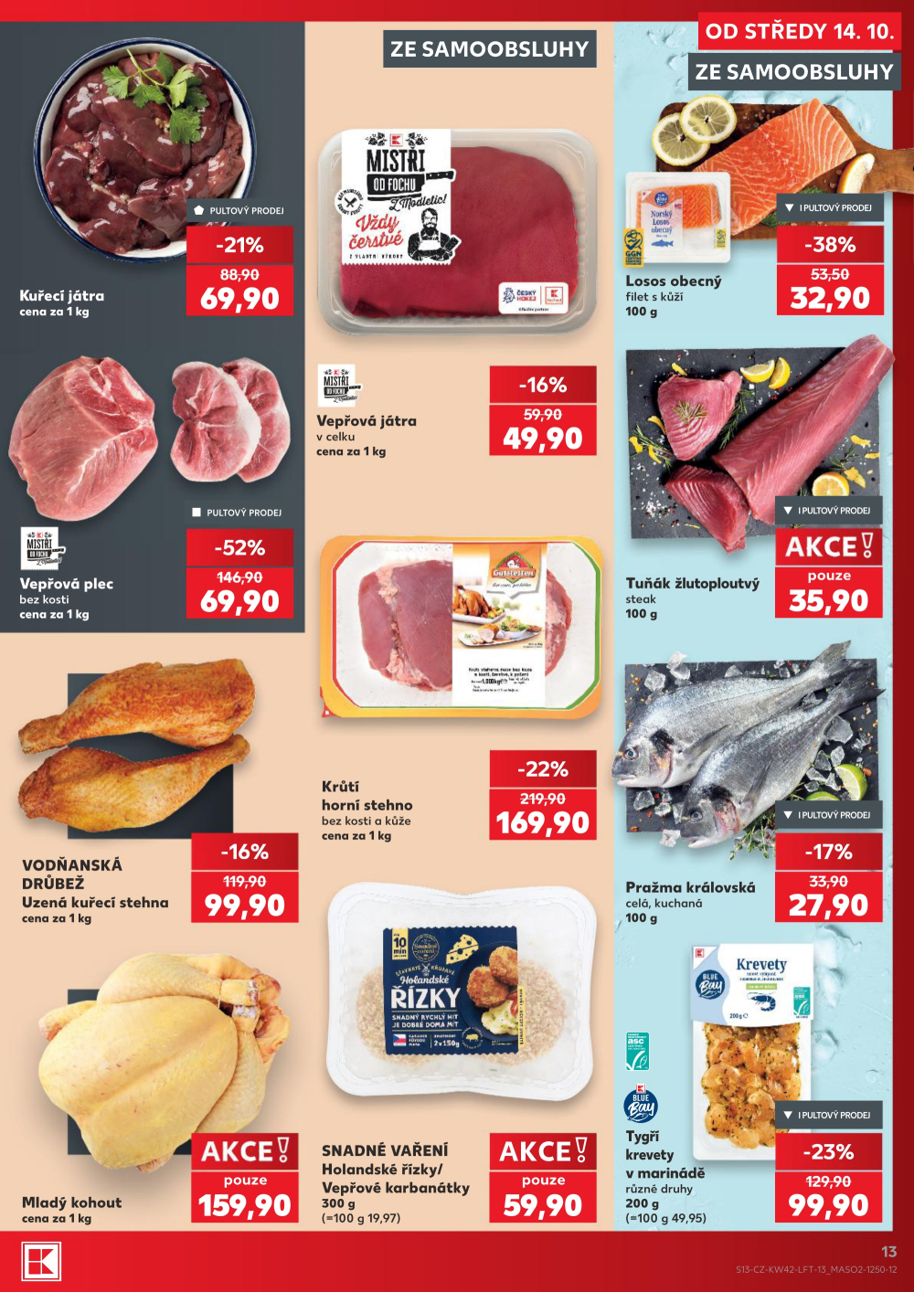 Leták Kaufland leták Příbram - strana 13