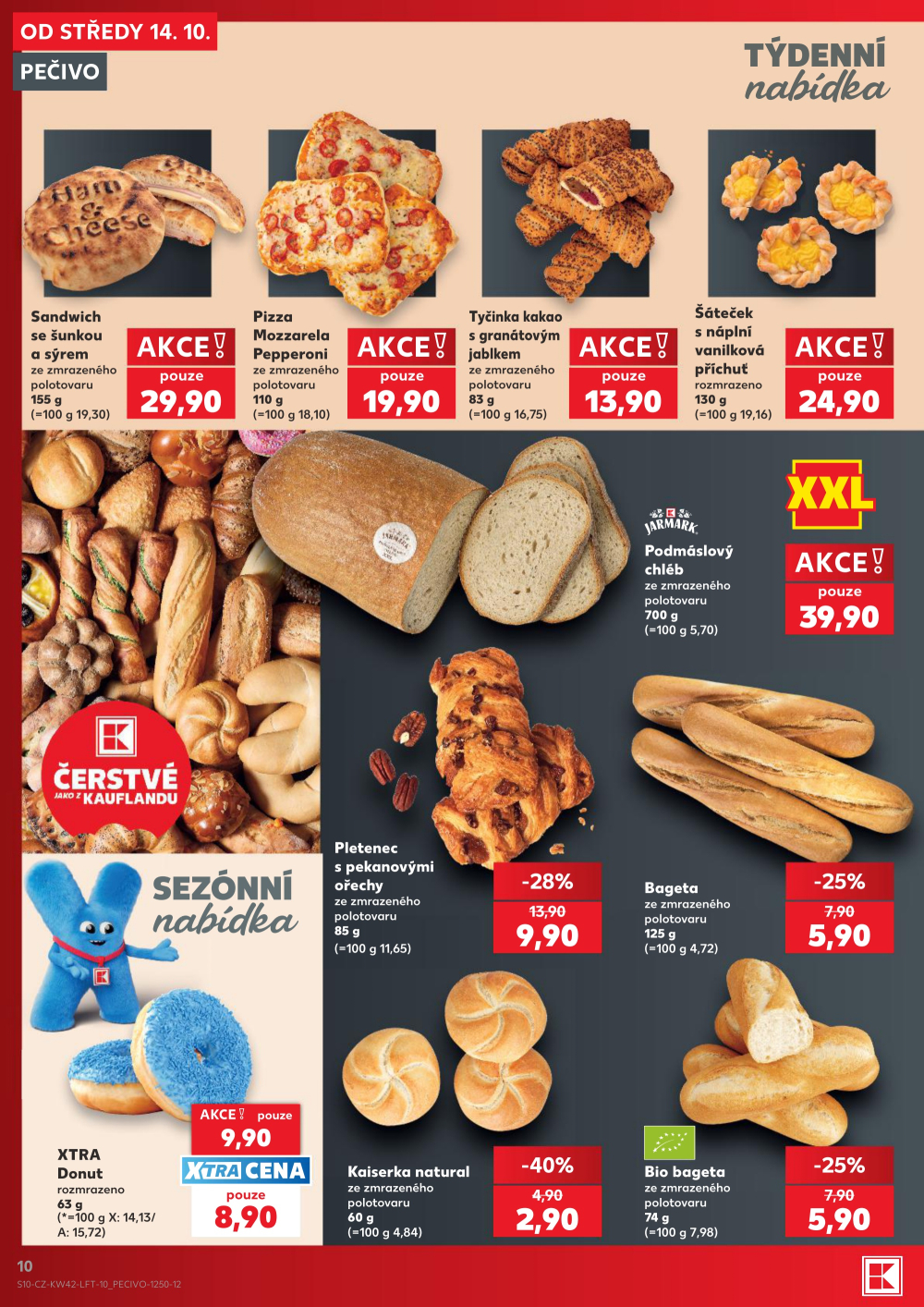 Leták Kaufland leták Praha 8 - Libeň - strana 10
