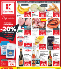 Akční leták Kaufland  Praha 8 - Libeň