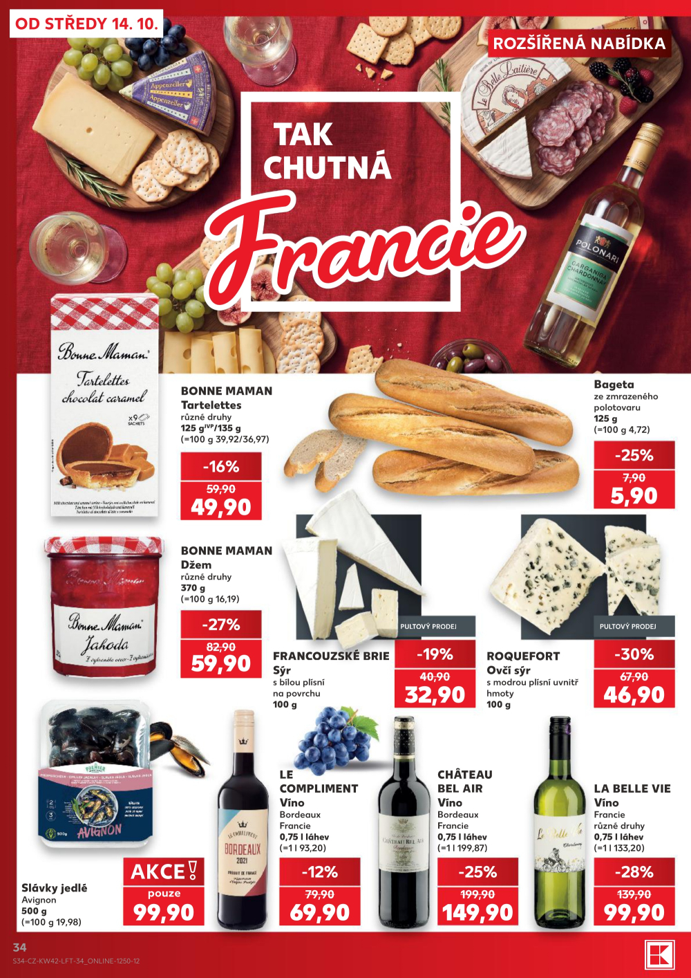 Leták Kaufland leták Praha 8 - Libeň - strana 34
