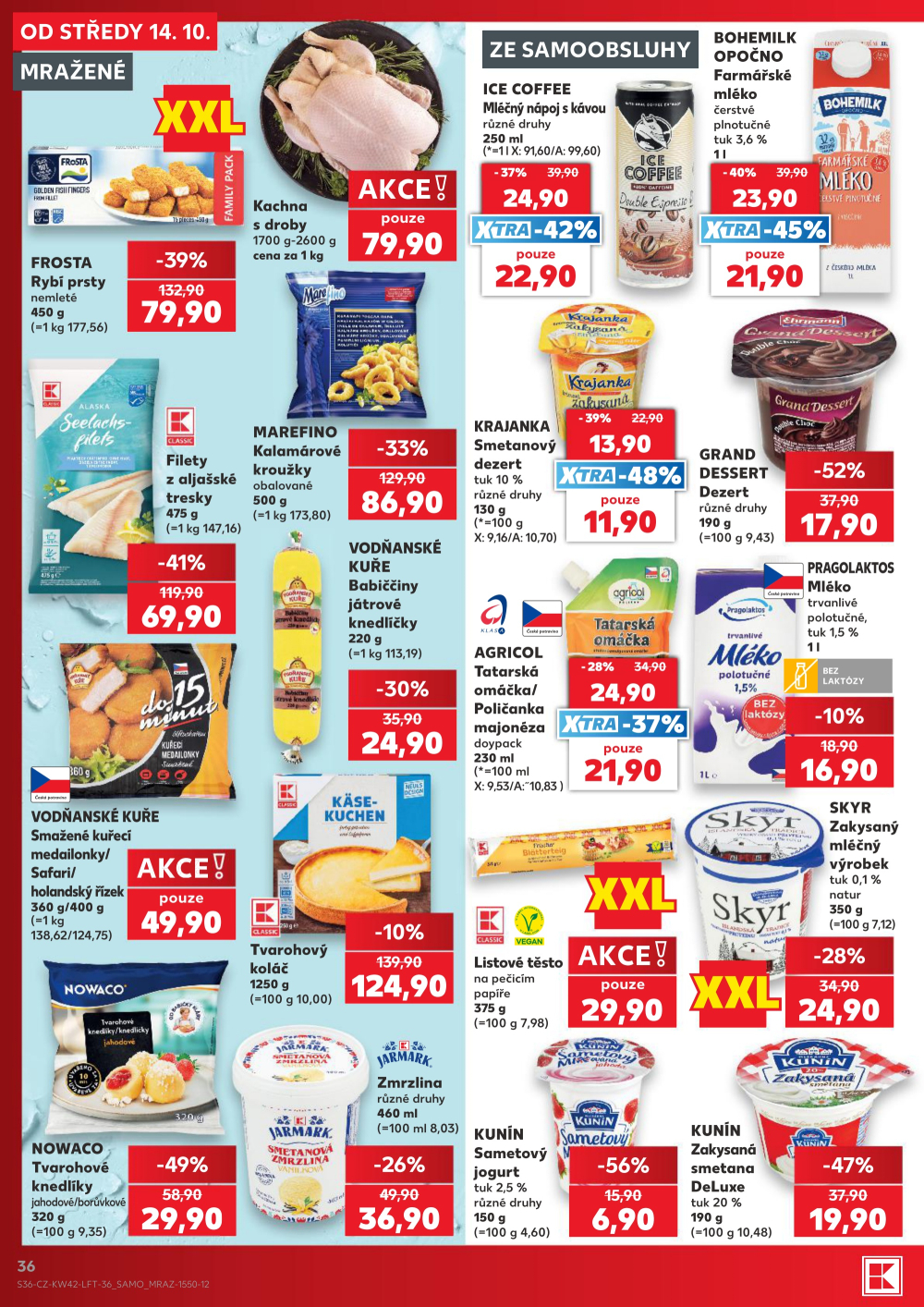 Leták Kaufland leták Praha 8 - Libeň - strana 36