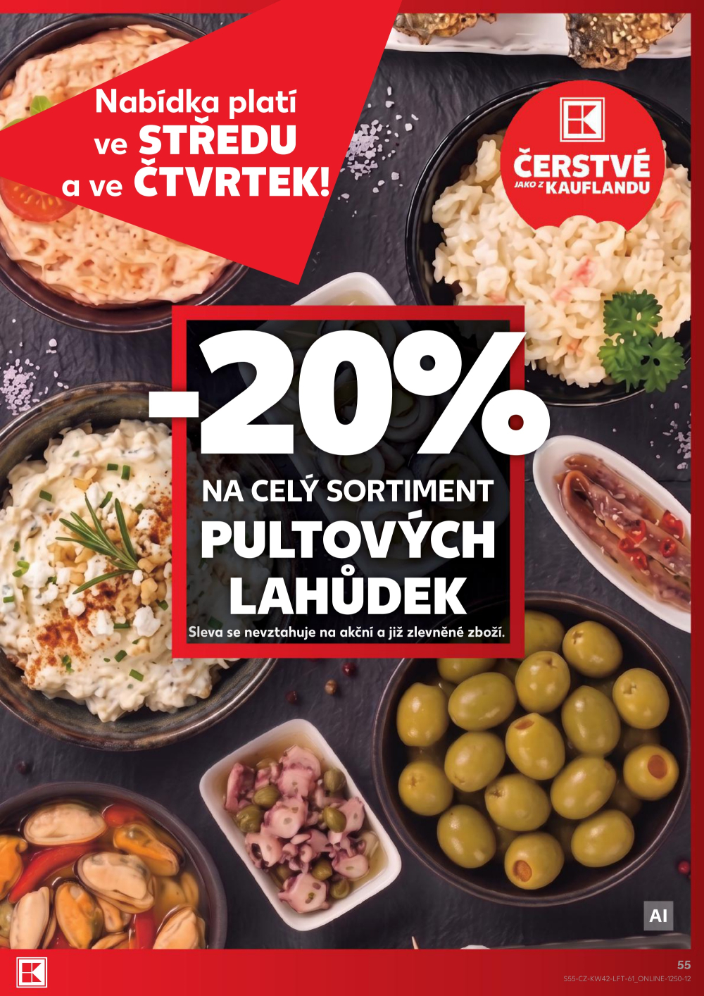 Leták Kaufland leták Praha 8 - Libeň - strana 55