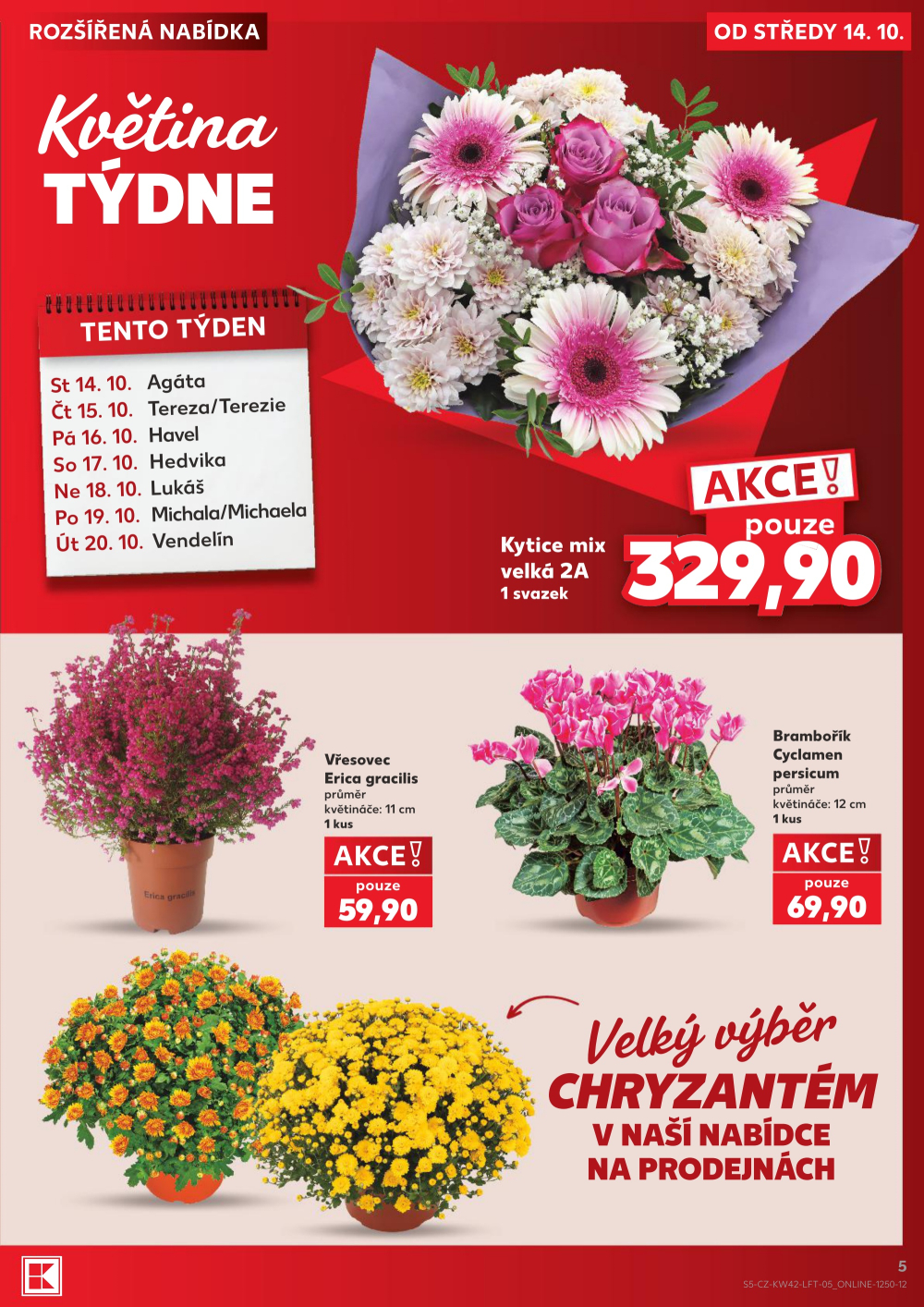 Leták Kaufland leták Praha 8 - Libeň - strana 5
