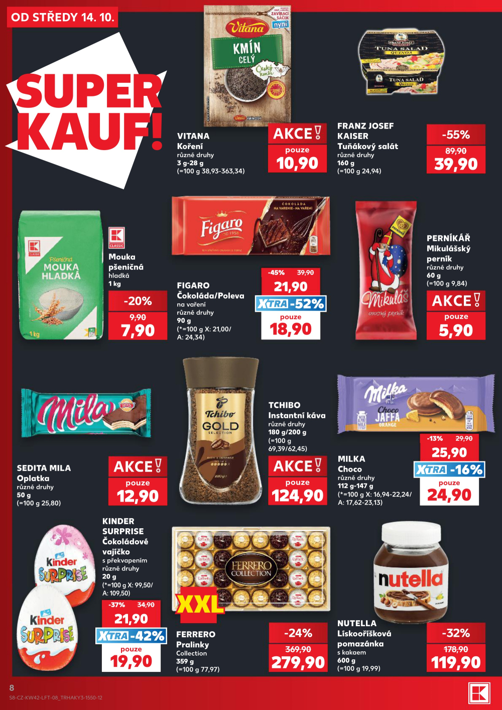 Leták Kaufland leták Praha 8 - Libeň - strana 8