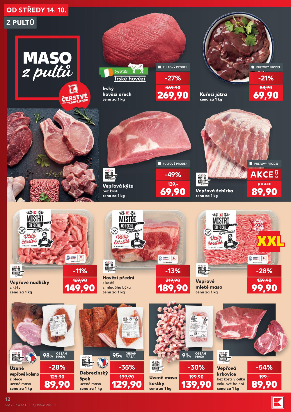 Leták Kaufland leták Pardubice - Višňovka - strana 12