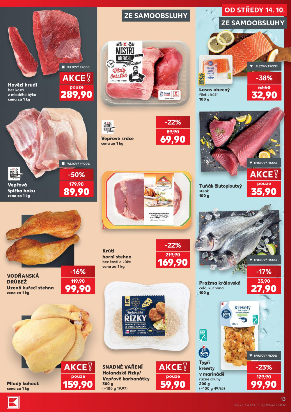 Leták Kaufland leták Pardubice - Višňovka - strana 13