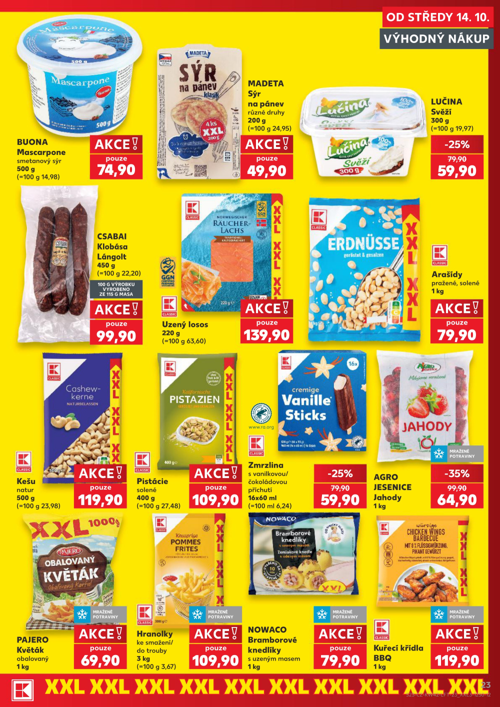 Leták Kaufland leták Pardubice - Višňovka - strana 23