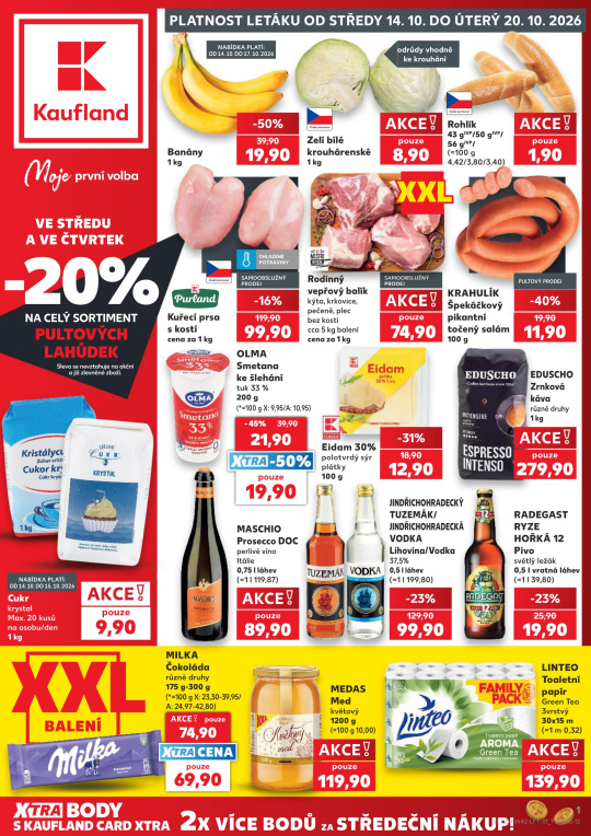 Kaufland leták Roudnice nad Labem od 14. 10. | Kupi.cz