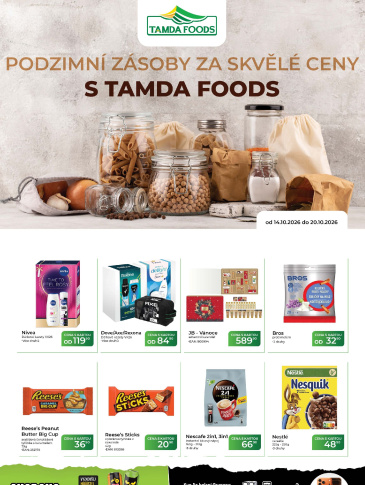TAMDA FOODS leták