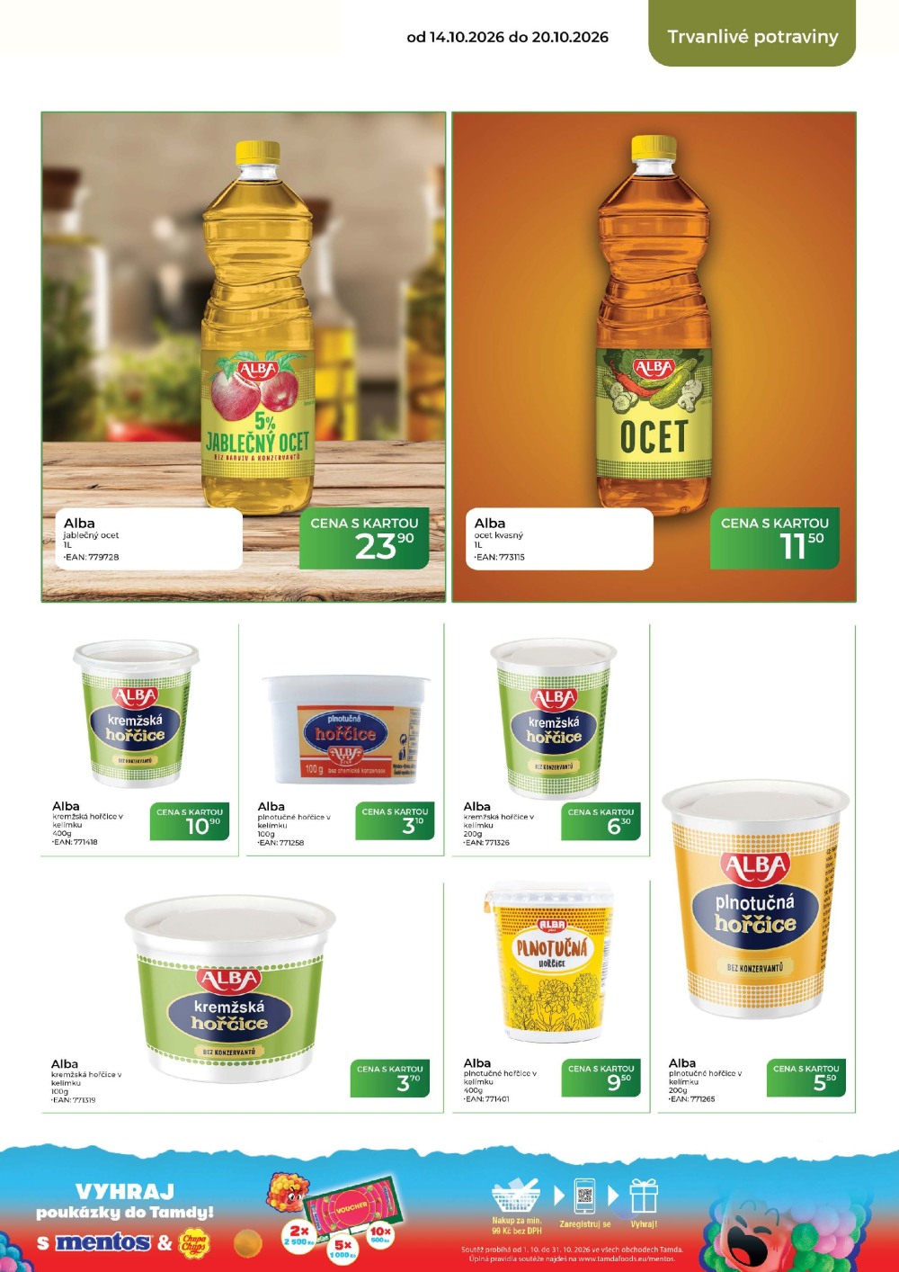 Leták TAMDA FOODS leták - strana 43