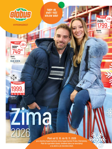 Globus leták - Zima