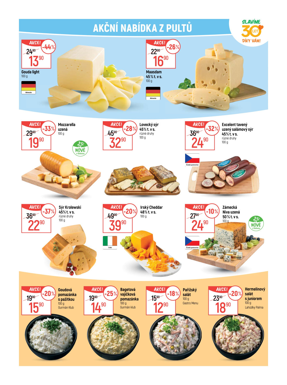 Leták Globus leták Praha - Černý Most - strana 10
