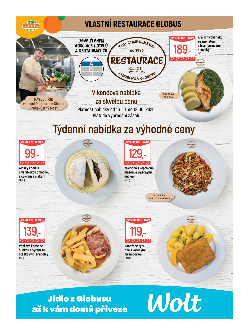 Leták Globus leták Praha - Černý Most - strana 9
