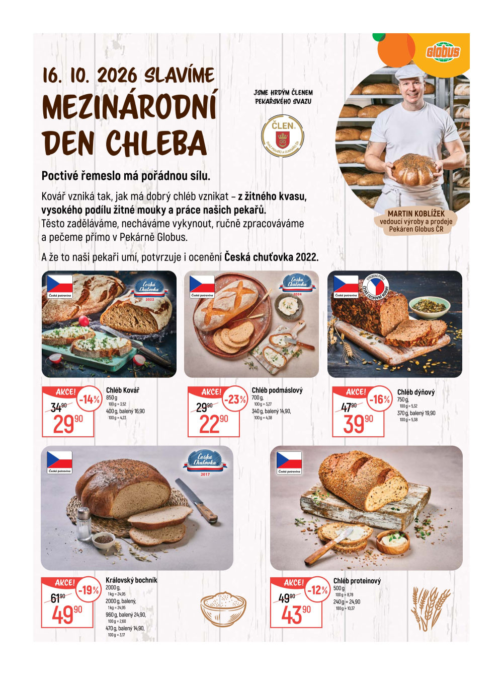 Leták Globus leták Praha - Čakovice - strana 8