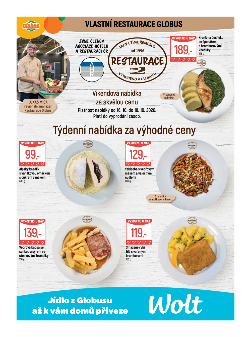 Leták Globus leták Praha - Čakovice - strana 9