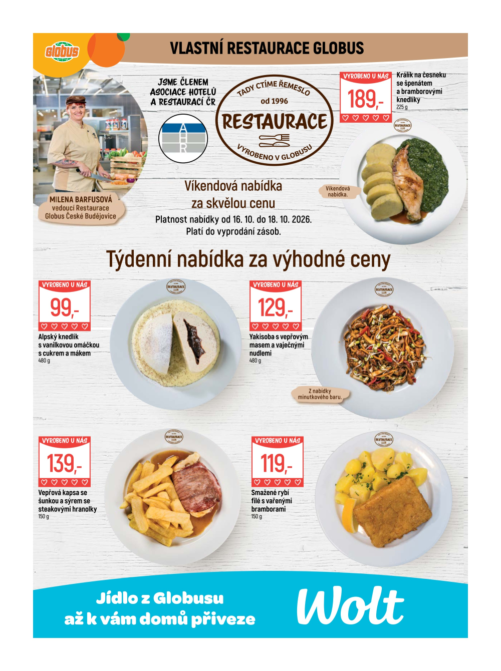 Leták Globus leták České Budějovice - strana 9