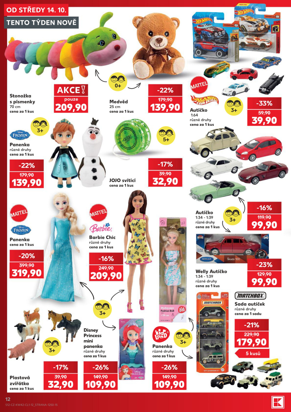 Leták Kaufland leták - Spotřební zboží - strana 12