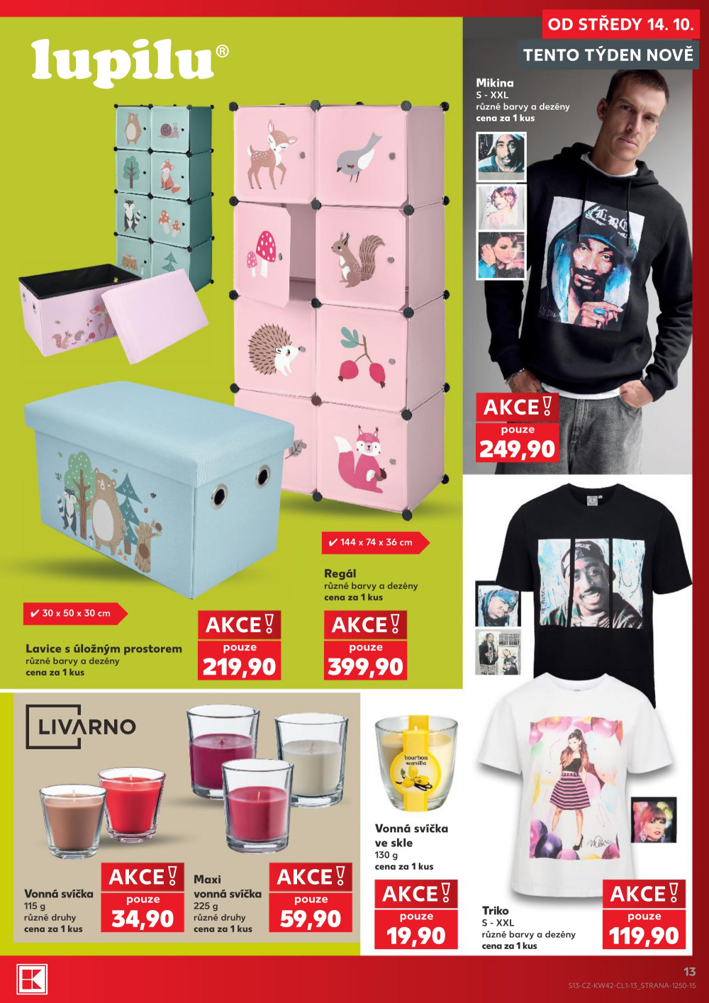 Leták Kaufland leták - Spotřební zboží - strana 13